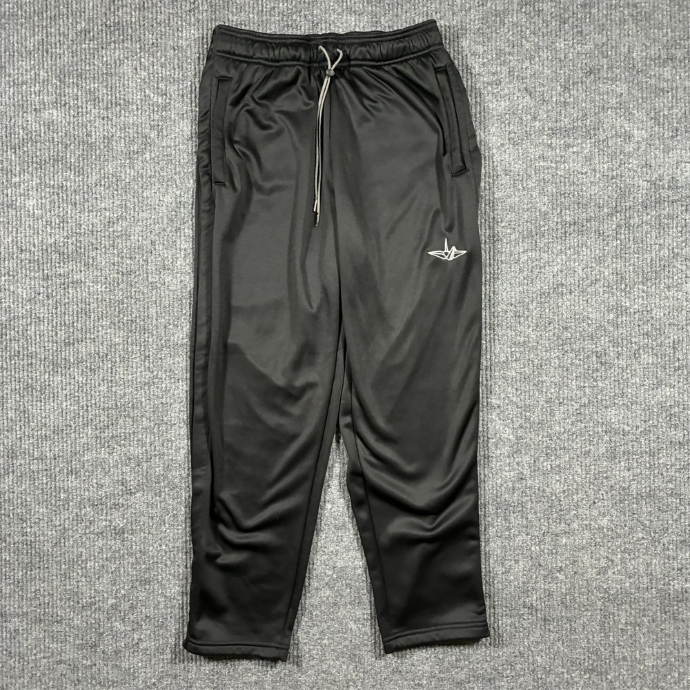 CRFT by Maki Black Snap Track Pants Mens Size L Streetwear Athletic‎ Joggers